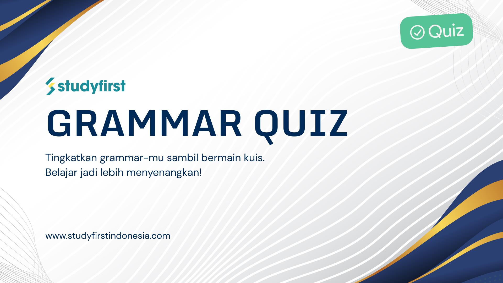 Grammar Class – Quiz